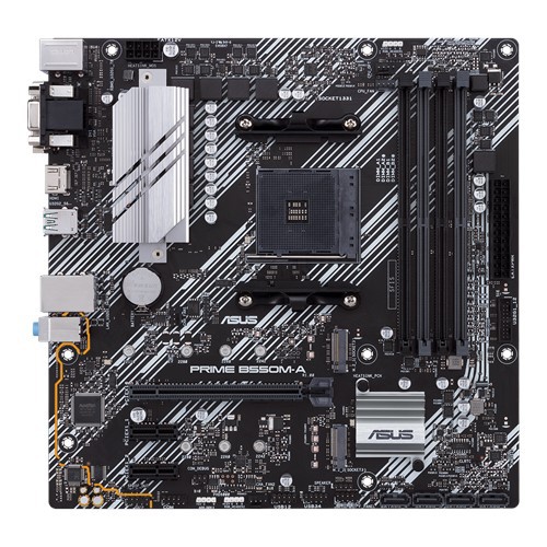 Bo mạch chủ AMD Mainboard ASUS PRIME B550M-A AM4 - Hàng Chính Hãng