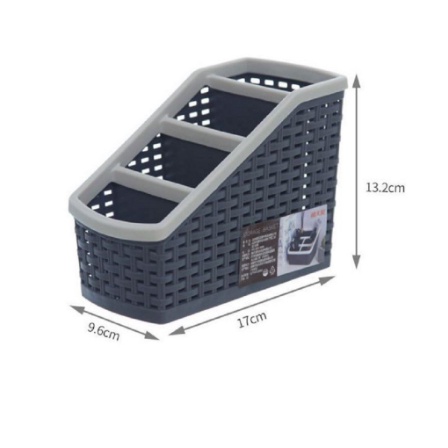 Khay tiện ích 4 ngăn Việt Nhật (MS:5696) khay đựng bút, khay đựng đồ đa năng