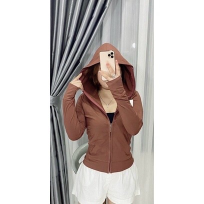 ÁO KHOÁC CHỐNG NẮNG CHẤT THUN LẠNH CO GIÃN 4 CHIỀU THIẾT KẾ CÓ TÚI TRONG DÂY KÉO