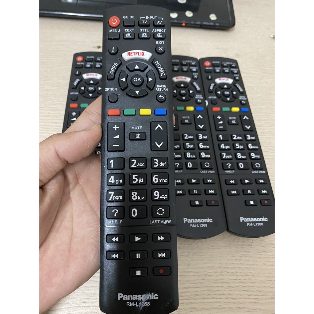 Remote, điều khiển tivi Panasonic RM-L1268 đa năng