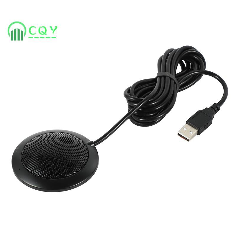 Usb Plug Computer Tabletop Boundary Conference Microphone