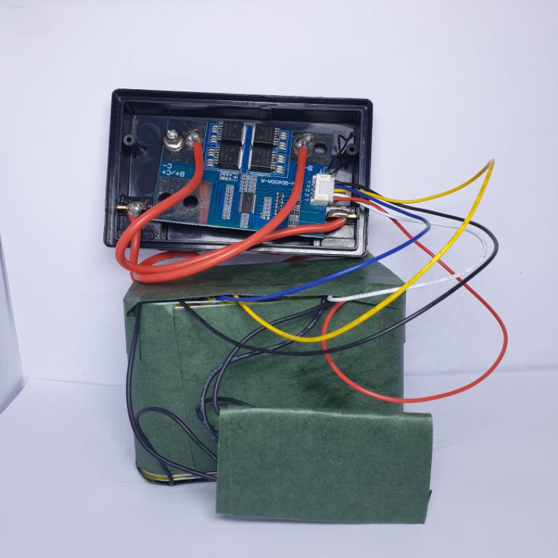 Achun.vn -YT5-ẮC QUY LITHIUM-IRON  4S- 12.8V/14.4- 8.0AH(8 viên 26700) - Khởi động xe máy