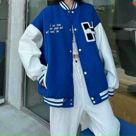 Áo Khoác Nỉ Bomber Nam Nữ Form Rộng Unisex Chất Nỉ Ngoại Lót Bông Dày Dặn Cực Hot (H)