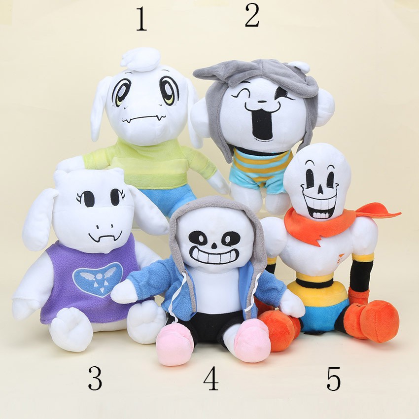 Thú Nhồi Bông Hình Nhân Vật Trong Phim Hoạt Hình Undertale Plush Sans Papyrus Asriel Toriel Temmie Stuffed Doll Plush Toys For Kids