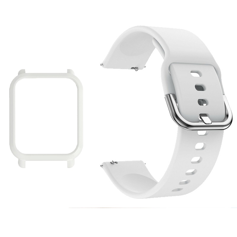 YIFILM Ốp bảo vệ kèm dây đeo bằng silicone tpu cho huami amazfit bip u pro /gts 2 mini gts 3