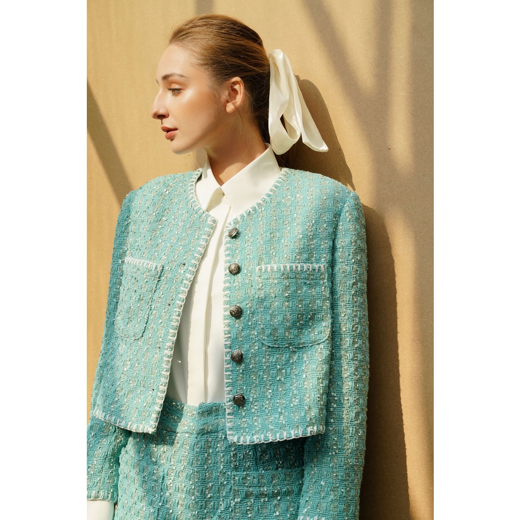 ÁO DẠ TWEED - CECILE TWEED JACKET