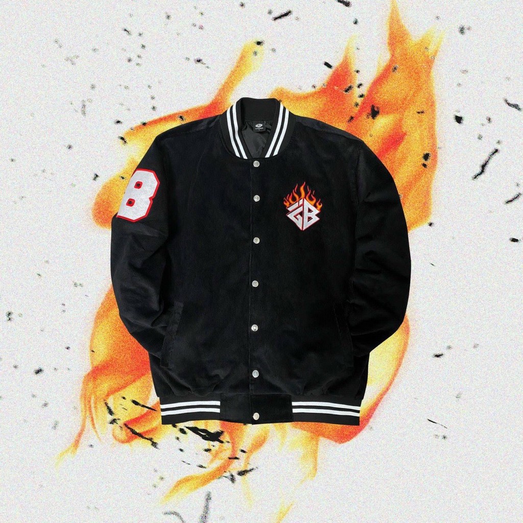 ÁO KHOÁC DÙ BOMBER 2 LỚP IN LỬA THIÊU PHONG CÁCH CÁ TÍNH MẠNH MẼ