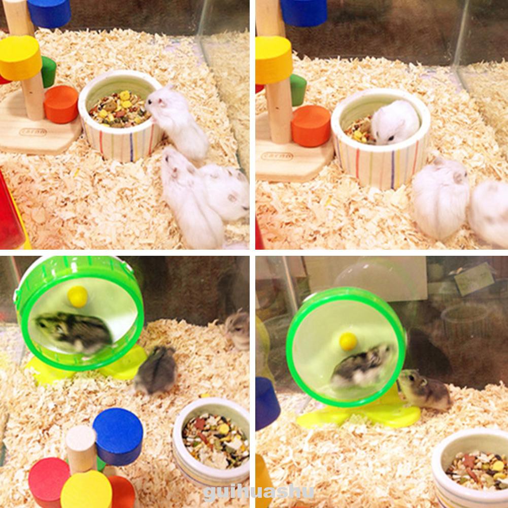 Bánh Xe Tập Thể Dục Cho Chuột Hamster