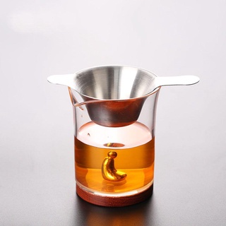 KUNHEV Dụng Cụ Lọc Trà Hình Chiếc Lá Độc Đáo