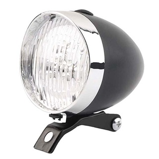 Đèn pha led siêu sáng phong cách retro cho xe đạp 