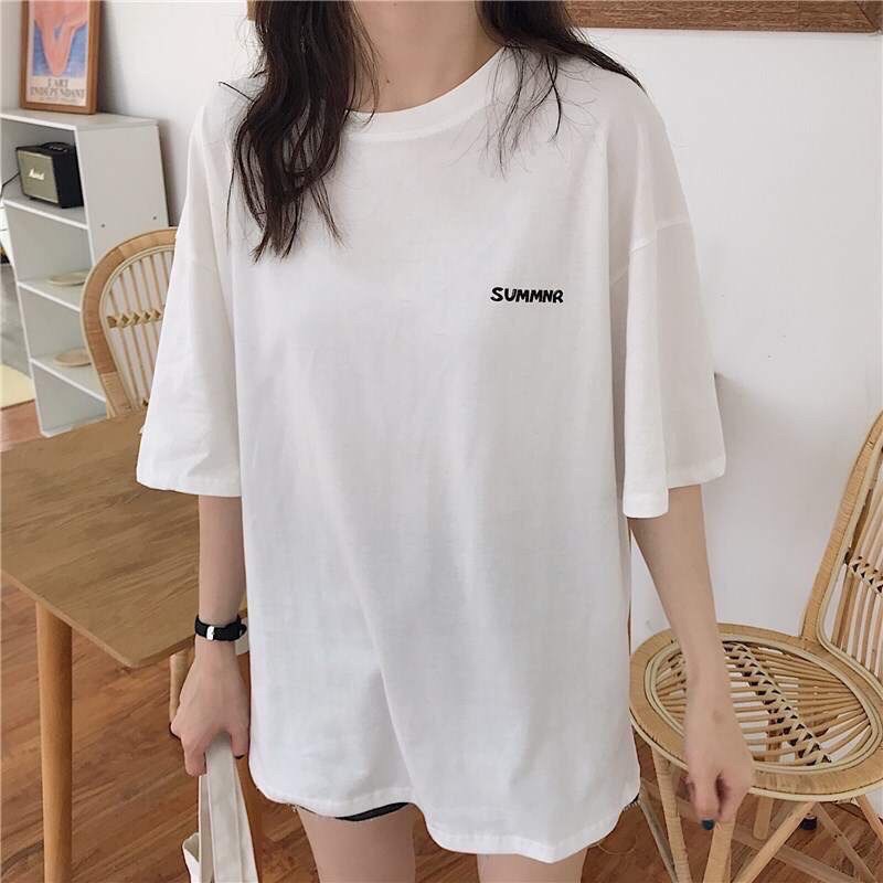 Áo Thun Unisex SUMMER Tay Lỡ Form Rộng G459