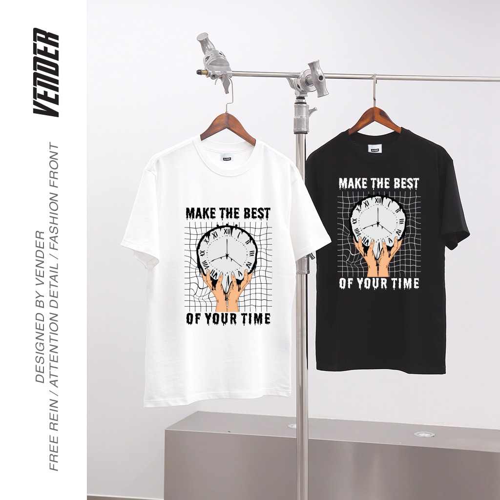Áo thun MAKE YOUR BEST  - Áo thun tay lỡ dáng oversize (V81)