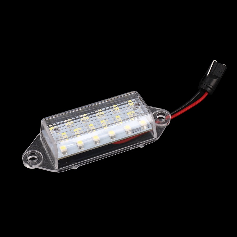 Set 2 Đèn Led Ánh Sáng Trắng 18Smd Gắn Biển Số Xe Ô Tô Mitsubishi Lancer X Evo 2003-2017