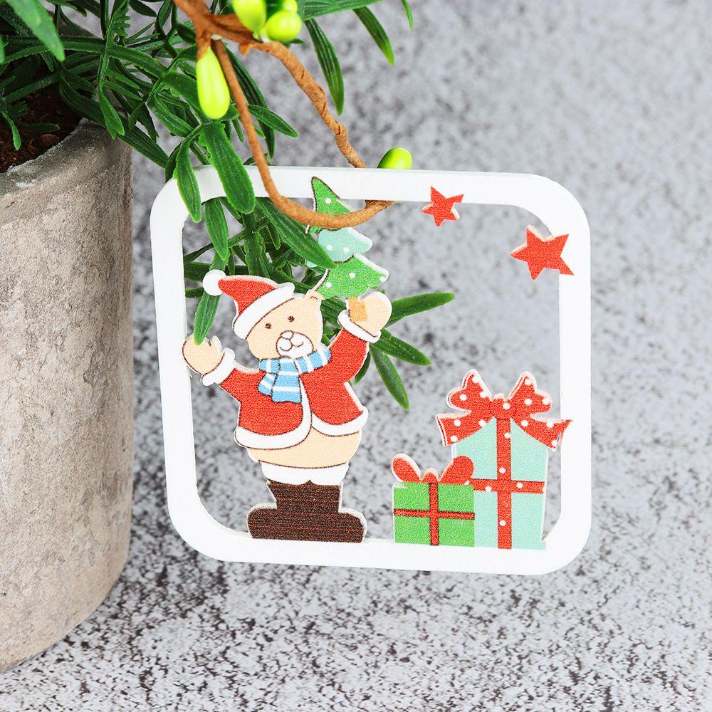 Chuông Treo Trang Trí Cây Thông Noel Hình Trái Tim DIY