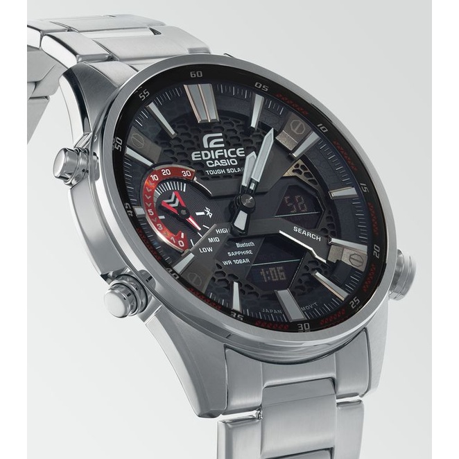 Đồng Hồ Nam Dây Kim Loại Chính Hãng Casio EDIFICE ECB-S100D-1ADF