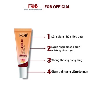Kem chấm mụn lotion fob 10