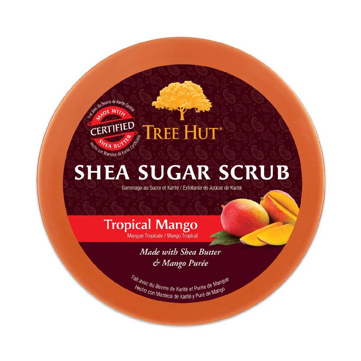 Tẩy tế bào chết Tree Hut Shea Sugar Scrub - Tropical Mango, 510g