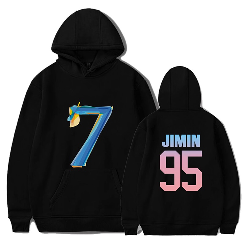 Áo Hoodie Phong Cách Nhóm Nhạc Kpop Bts 7 Mới