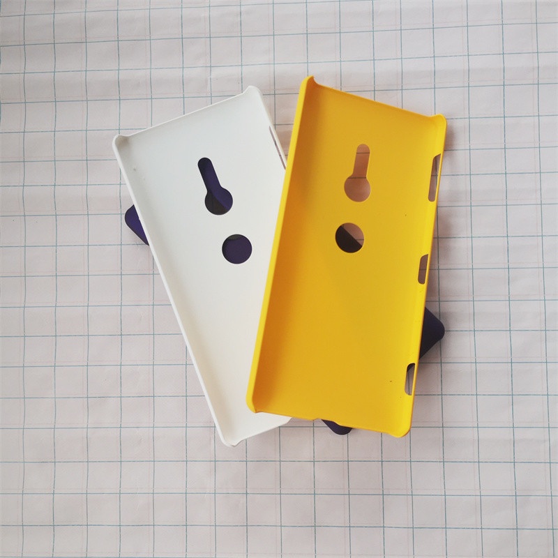 Ốp điện thoại cứng siêu mỏng màu trơn tùy chọn dành cho Sony Xperia XZ2 XZ3