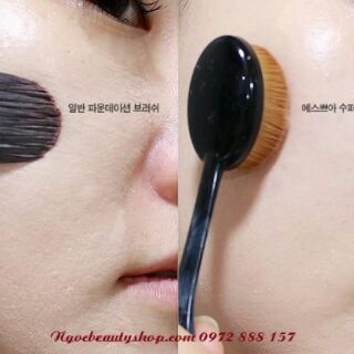 Cọ tán kem nền lông cừu cao cấp