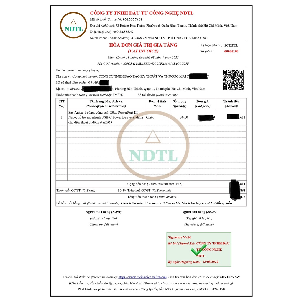 Củ Sạc Anker PowerPort 3 Nano 20W IQ3 - A2633  sạc nhanh 11 12 13