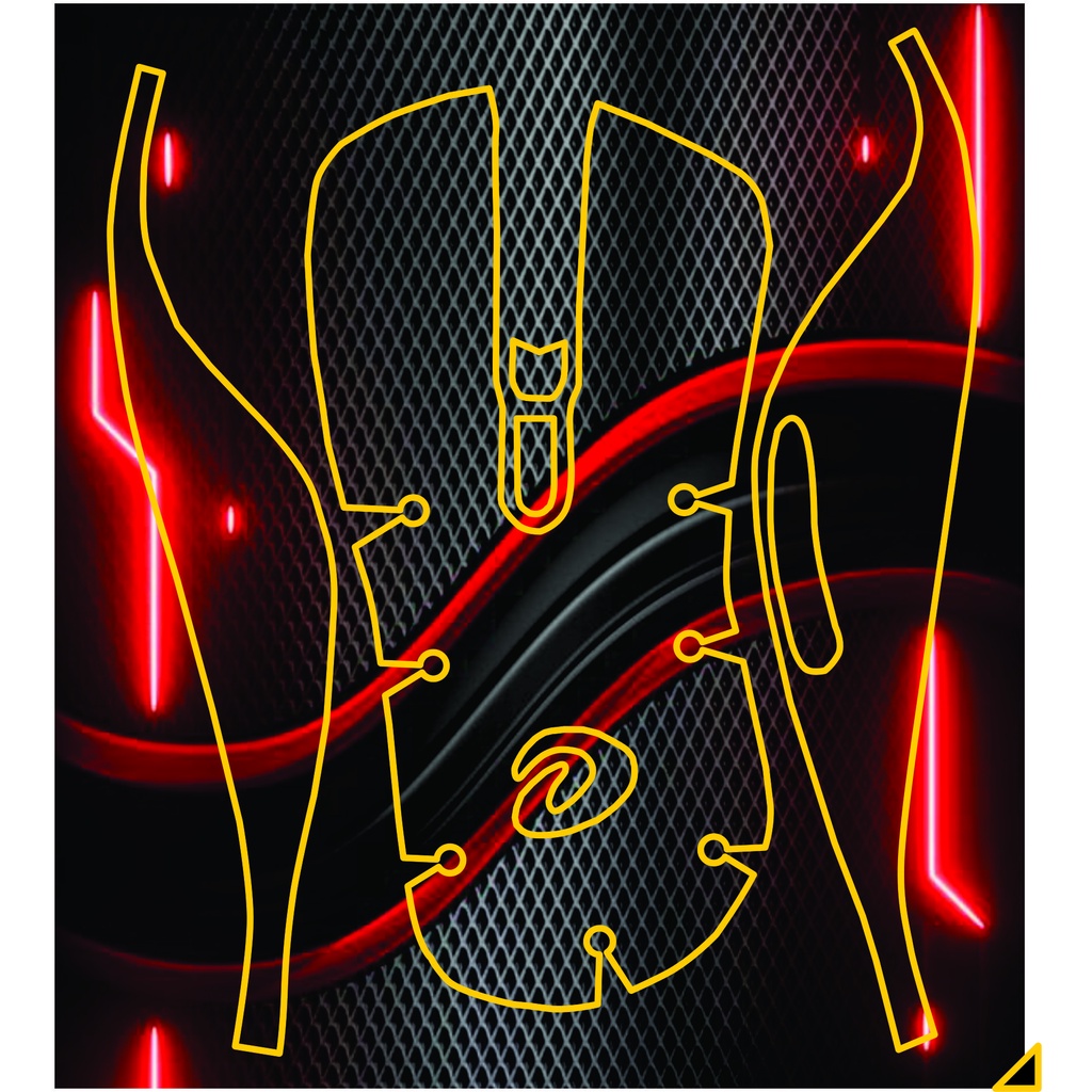 Dán PPF, dán Skin chuột máy tính Dareu