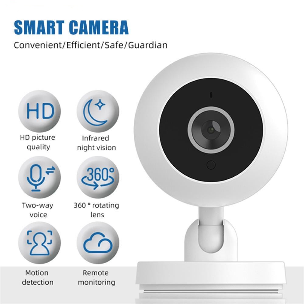 Camera Giám Sát CCTV Thông Minh Kết Nối Wifi Điều Khiển Từ Xa Hỗ Trợ Tầm Nhìn Ban Đêm Cho Bé