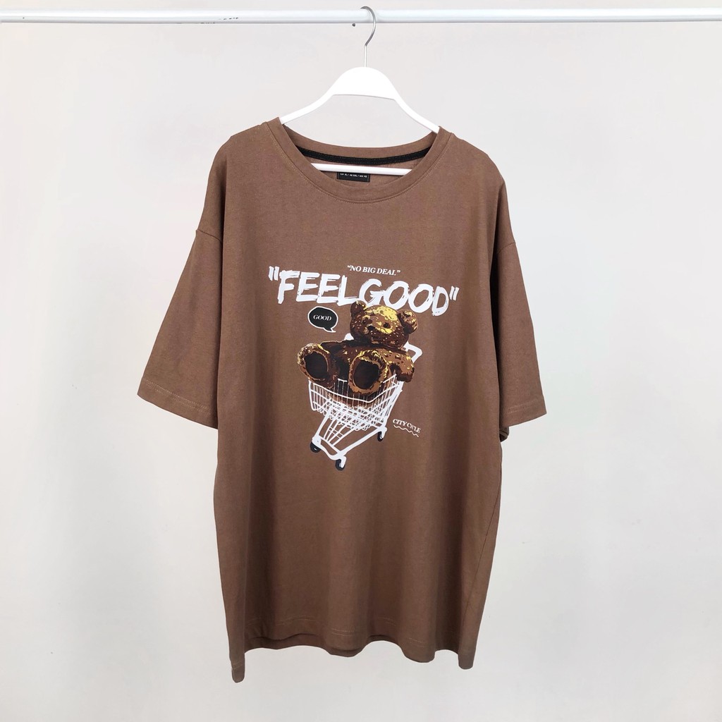 Áo thun nam nữ Feel Good City Cycle - Áo thun tay lỡ Unisex form rộng hàng Local Brand | BigBuy360 - bigbuy360.vn