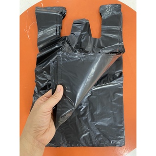 1KG Túi nilong ĐEN 2 quai đủ cỡ