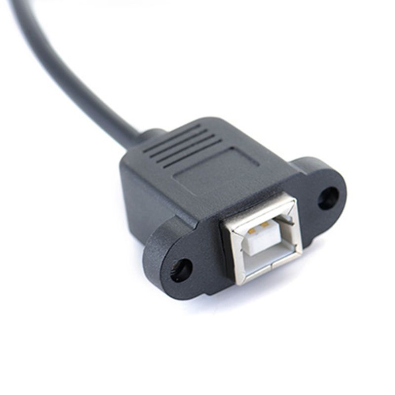 Cáp Kết Nối Micro USB Đực Sang USB 2.0 B Cái 30cm / 50cm Với Lỗ Vít Gắn Bảng Điều Khiển