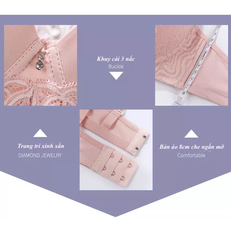 ÁO LÓT NÂNG NGỰC CÓ GỌNG PHỐI REN VANVENE CHẤT LIỆU THUN LẠNH ĐỆM DÀY NÂNG NHIỀU TẠO KHE QUYẾN RŨ A922 | BigBuy360 - bigbuy360.vn