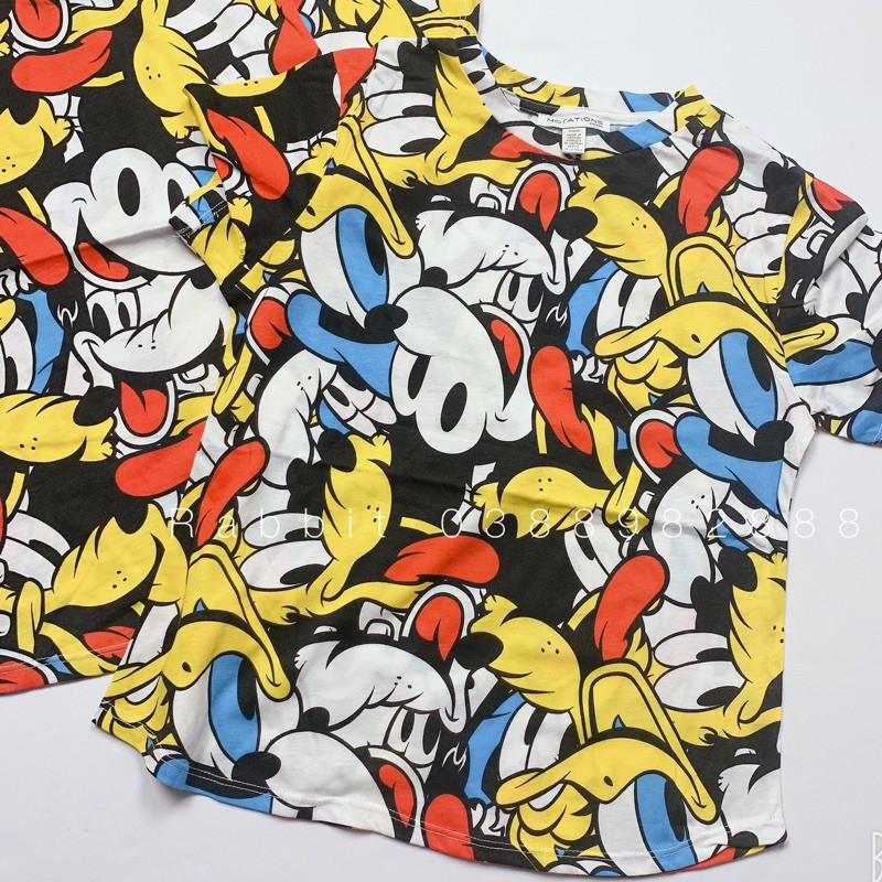 Áo thun nhiều Mickey - RABBITSHOP