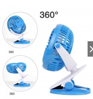 QUẠT KẸP BÀN XOAY 360 độ