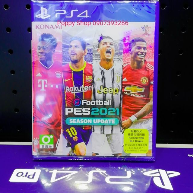 Đĩa Game PS4 : eFootball PES 2021 EU