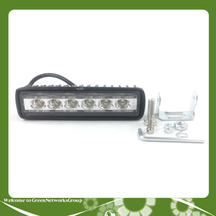 Đèn trợ sáng Polic 6 bóng siêu sáng dành cho xe máy moto oto