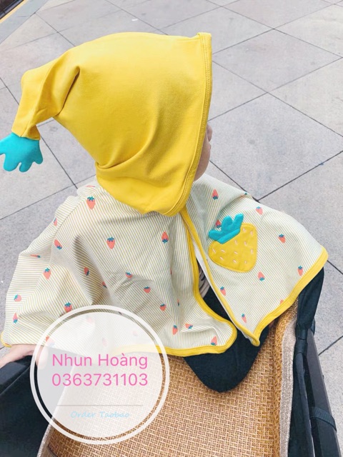 Áo choàng , áo chống nắng cho bé gái