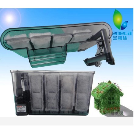 Lọc thác treo mỏng tích hợp lọc váng cho bể cá cảnh Jeneca