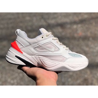 Giày sneaker m2k trắng sữa gót cam ( giá chưa kèm box bảo vệ )