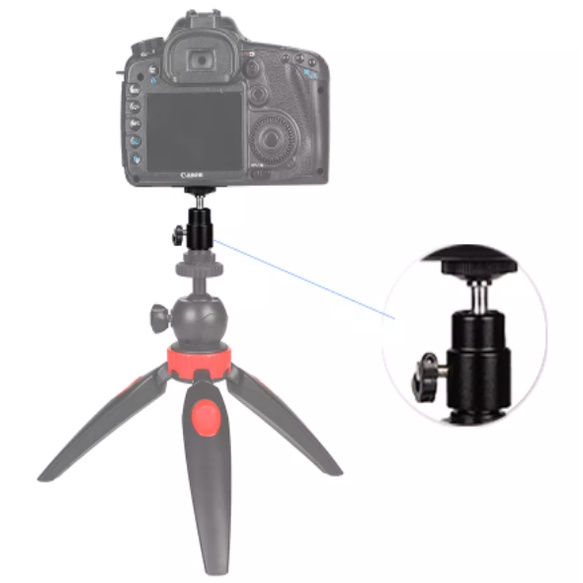 Khớp xoay 360 độ gắn camera hành trình, điện thoại, máy ảnh