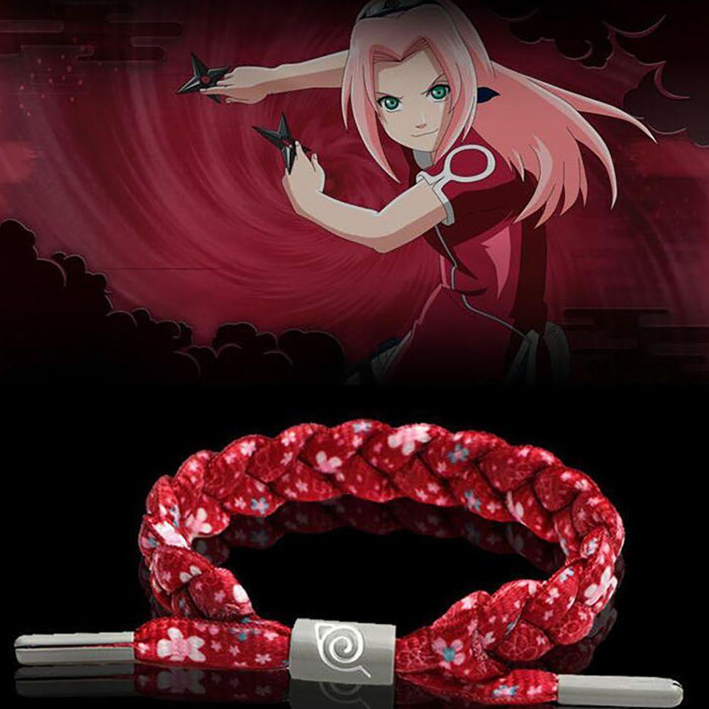 Vòng Tay Dây Bện Thủ Công Họa Tiết Hoạt Hình Naruto Phong Cách Nhật Bản Độc Đáo Cho Nam