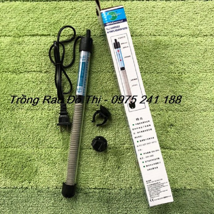 Sưởi bể cá 200W cho bể cá cảnh &lt; 200 lít nước