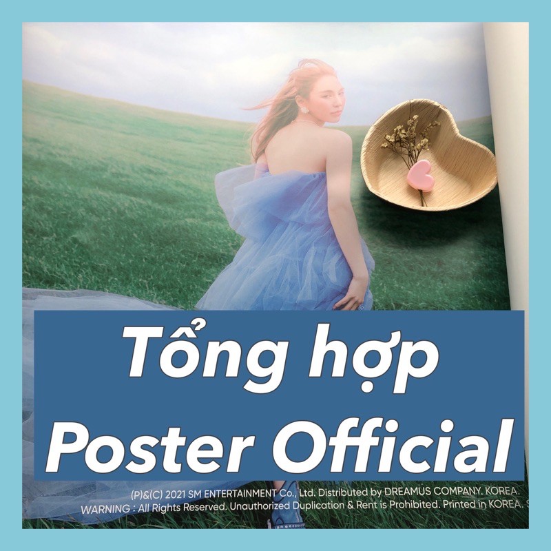 Ảnh poster chính hãng (Nên mua kèm tube)