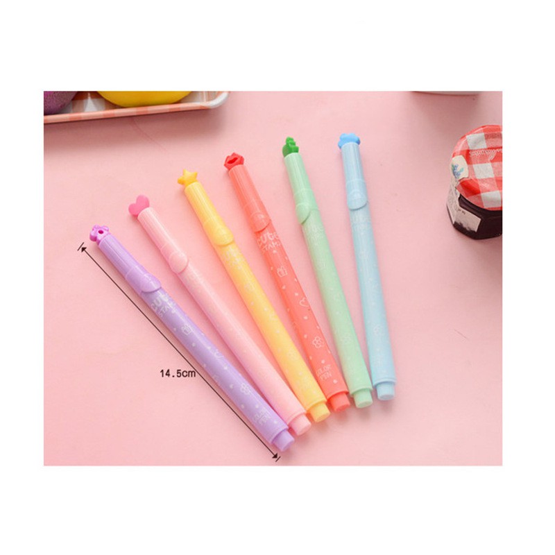 Bút dạ quang / Bút đánh dấu đa sắc với hình dạng ngộ nghĩnh