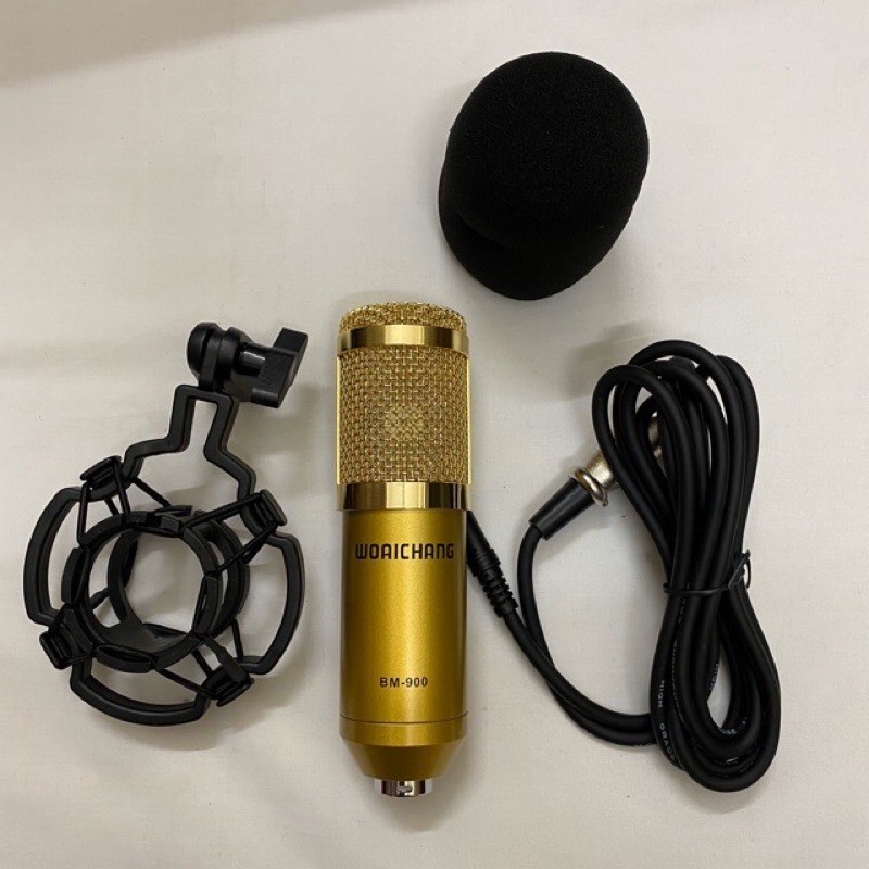 combo thu âm livestream k10 và mic bm900 âm thanh cực hay