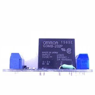 Module 2 Relay Rắn SSR 5-12VDC-TH379 Tích Hợp Cầu Chì