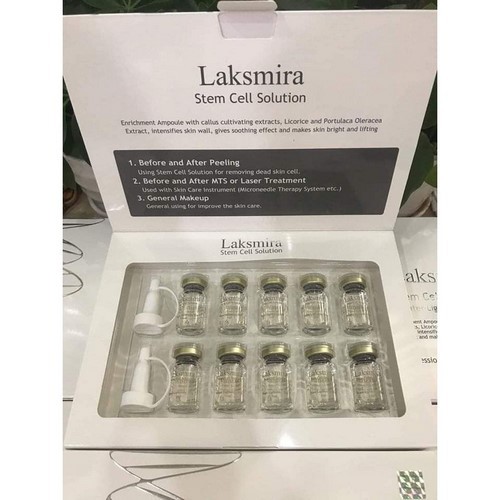 [SIÊU GIẢM GIÁ] Tế bào gốc Laksmira Stem Cell Solution mẫu mới, Hàng Chính Hãng của Hàn Quốc