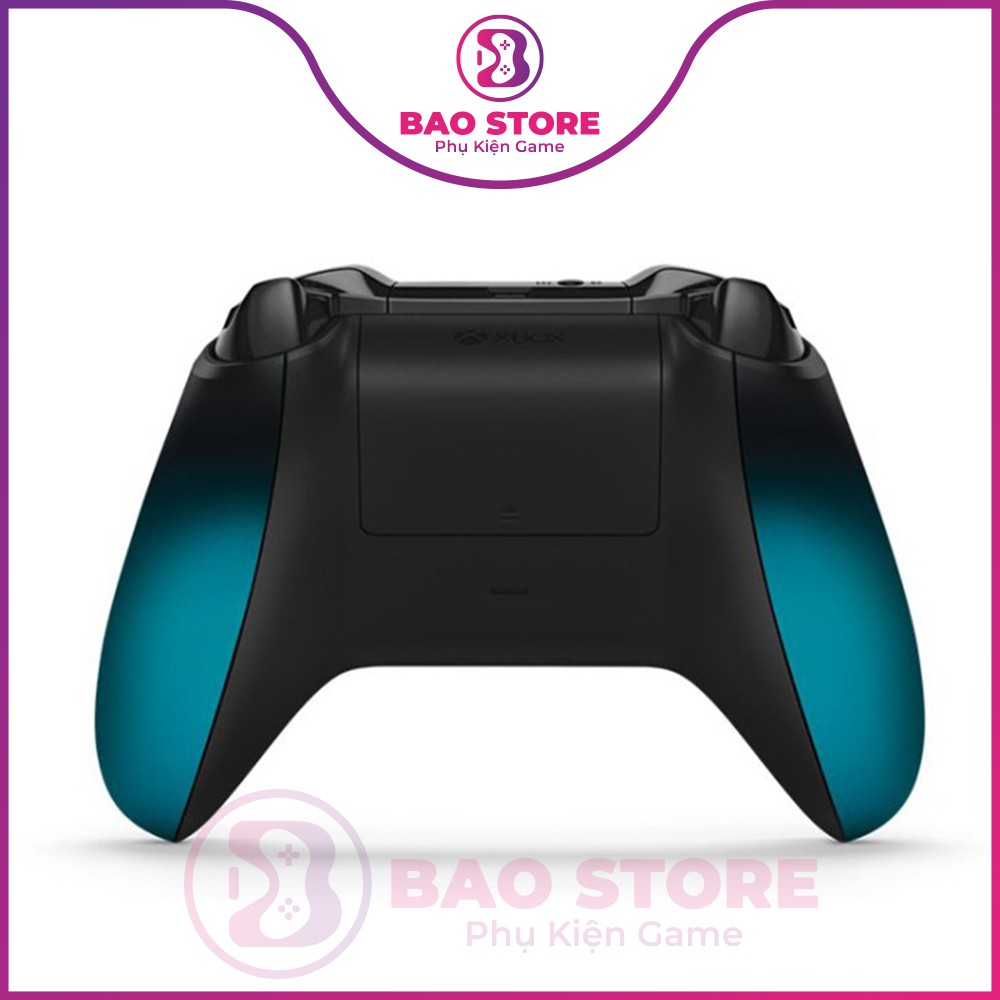 Tay cầm XBOX ONE S Chính Hãng Màu OCEAN SHADOW nguyên seal, không dây,tích hợp Jack 3.5mm