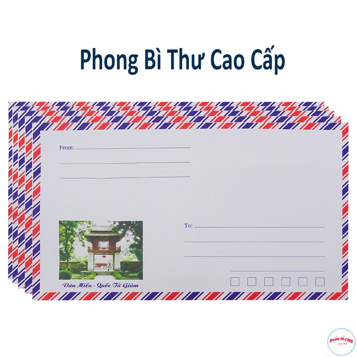 1 Tập ( Khoảng 80-90 chiếc) Phong Bì Bao Thư Sọc Ngắn Hàng Việt Nam - 00117