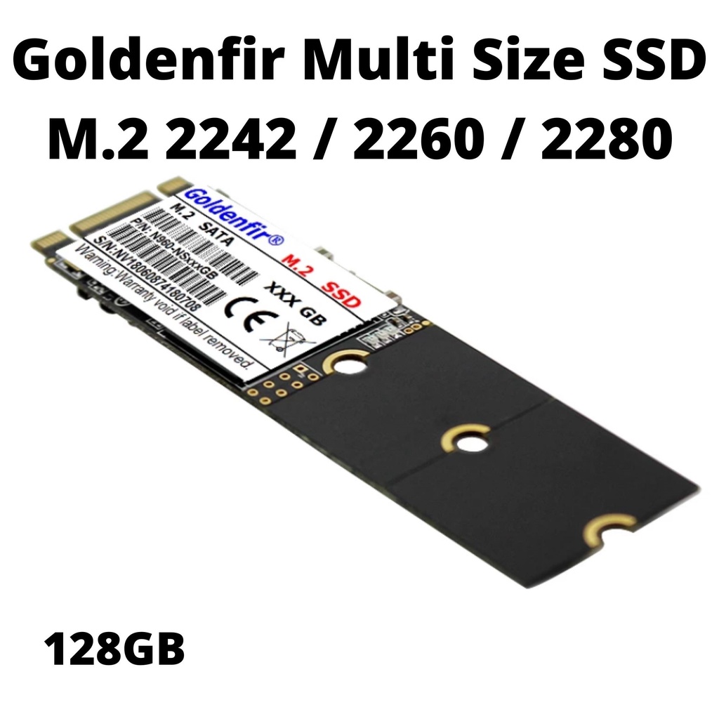 [DRIVE] Ổ cứng SSD M2 SATA Goldenfir 128GB