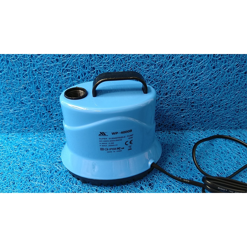Máy bơm Xinxiu hút đáy 360 độ, 2000-5500L/hr dùng cho hồ cá.